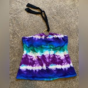 Gently worn La Blanca Tankini with tie halter - Fun Colors for summer!!